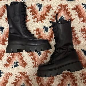 Edgy Free People Chunky Fall Boots!